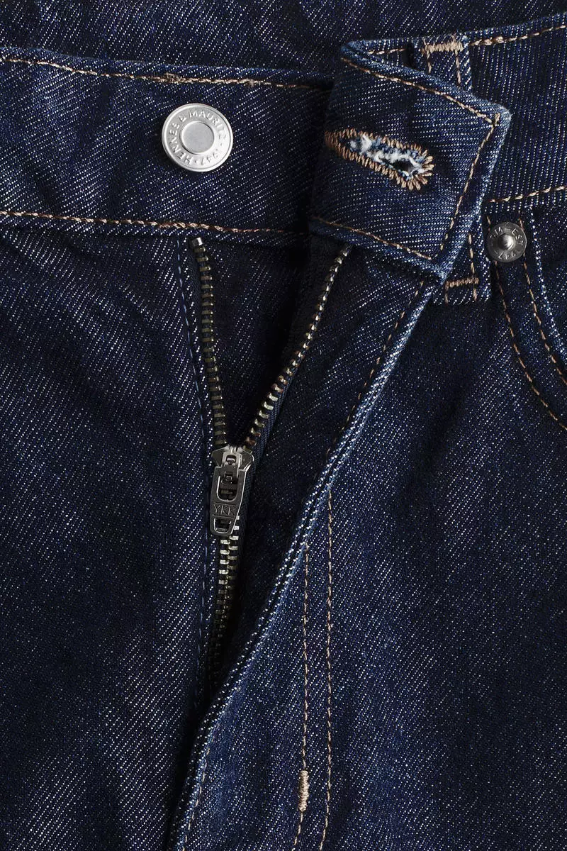 Mom Slim Fit High Waist Ankle Jeans