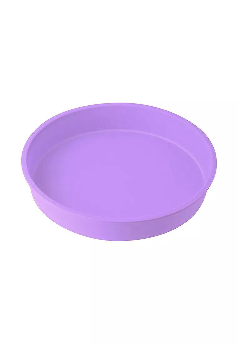 Buy Round Silicone Cake Mould Oven Baking Pan 18 cm diameter 1 pc Online