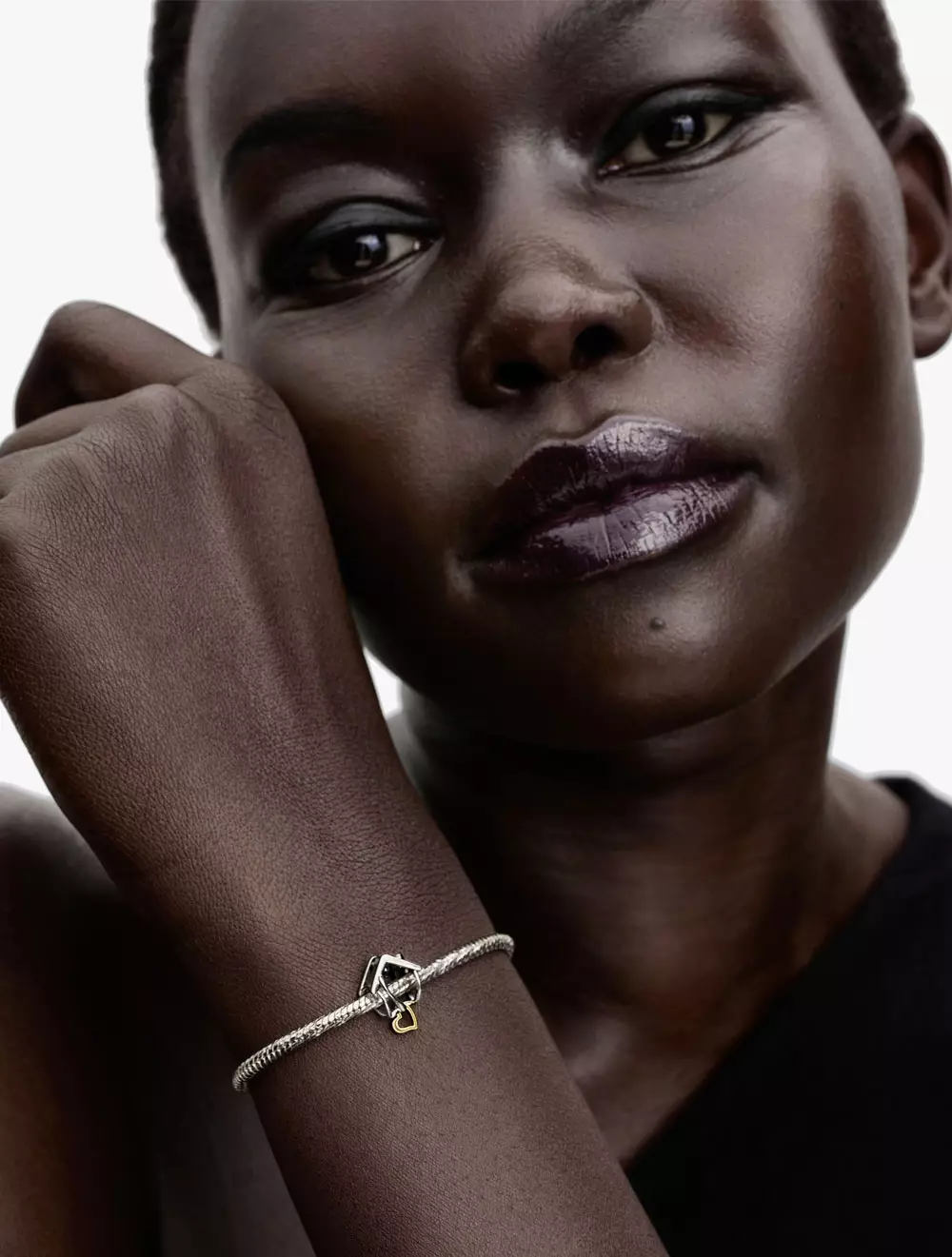 Home Sterling Silver and 14k Gold-Plated Charm