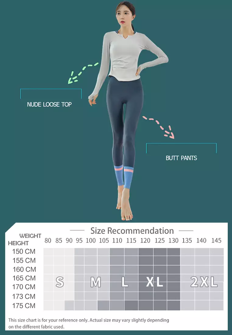 (2PCS) Quick Dry Running Fitness Yoga Dance Set (Tops+Bottoms)