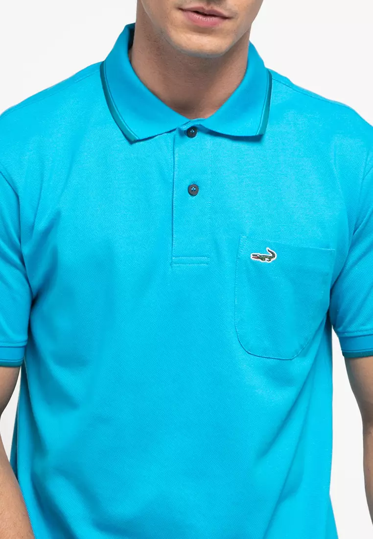 Crocodile COLE Cerulean Baju Kaos Kerah Pria Men Polo Original Relax fit