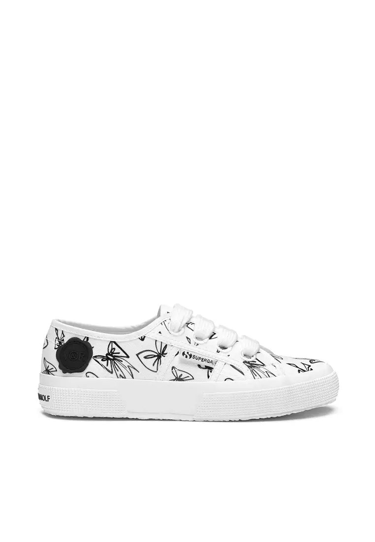 Discount on Superga  shoes - SKU: 2750 Print Bow White-Black