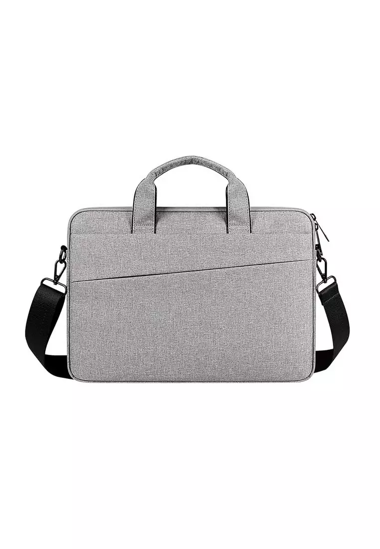 Gray laptop bag best sale