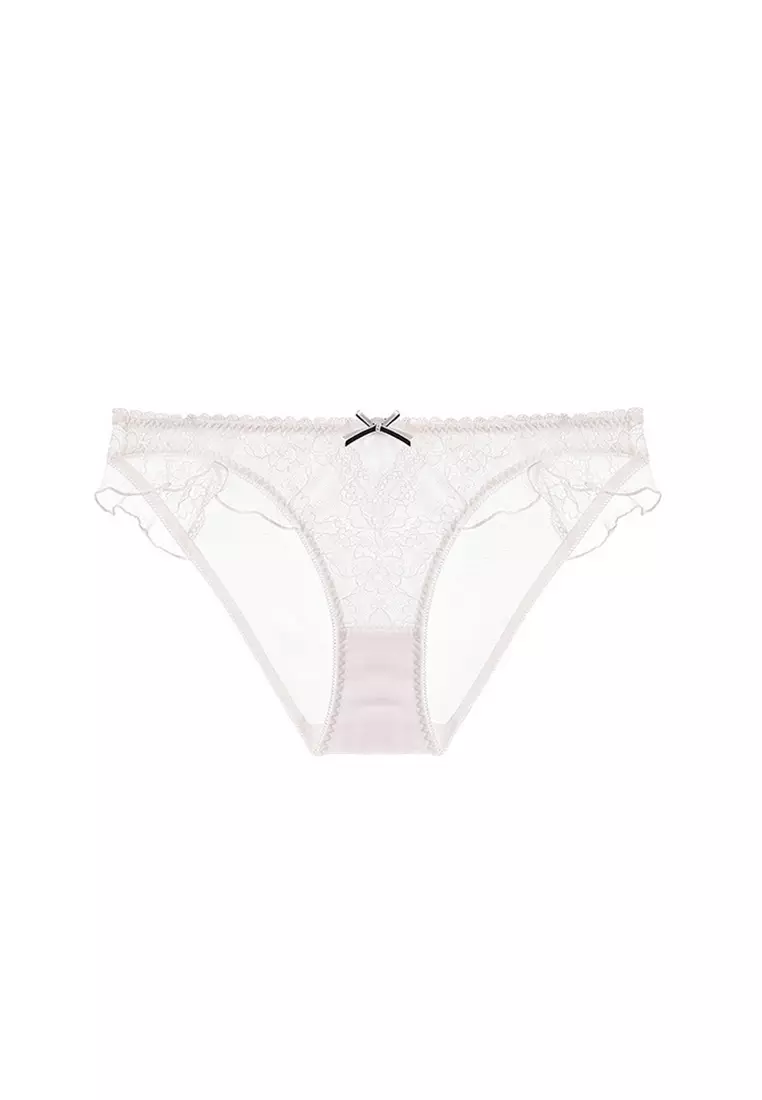 Buy ZITIQUE Lace Lingerie Set (Bra And Panty) White Online ZALORA Malaysia