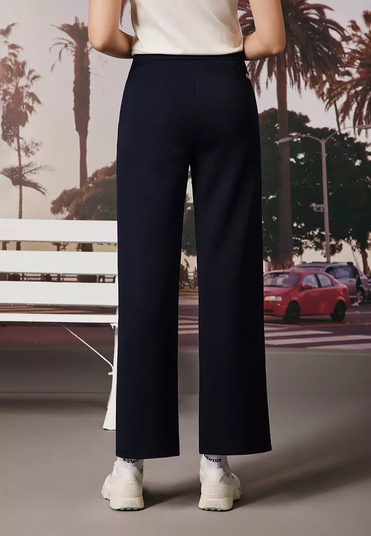 WOMEN'S HIGH RISE WIDE LEG PANTS