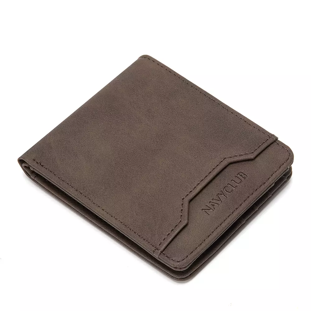 Navy Club Marvis Dompet Pria Kasual PU- Dompet Lipat Free Box Exclusive