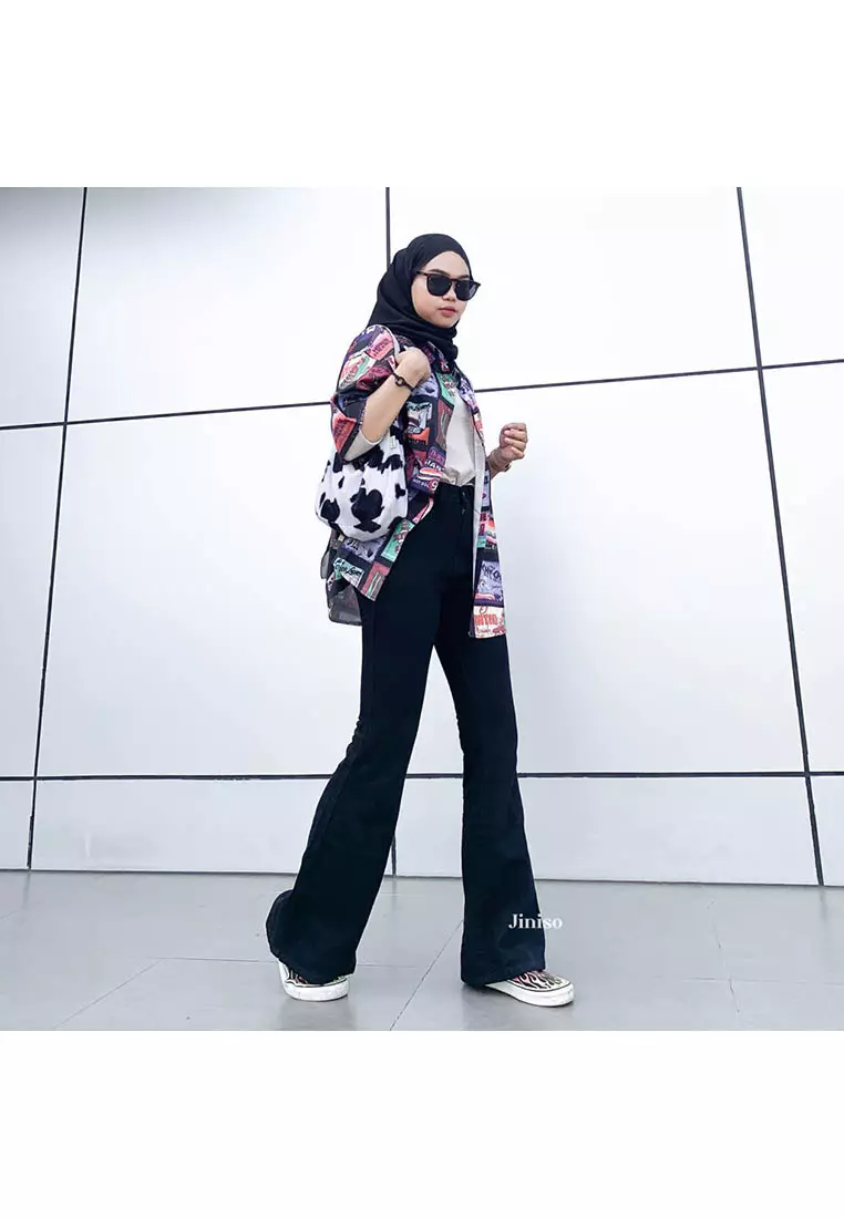 HW Cutbray Jeans 323 HOTTY GANG