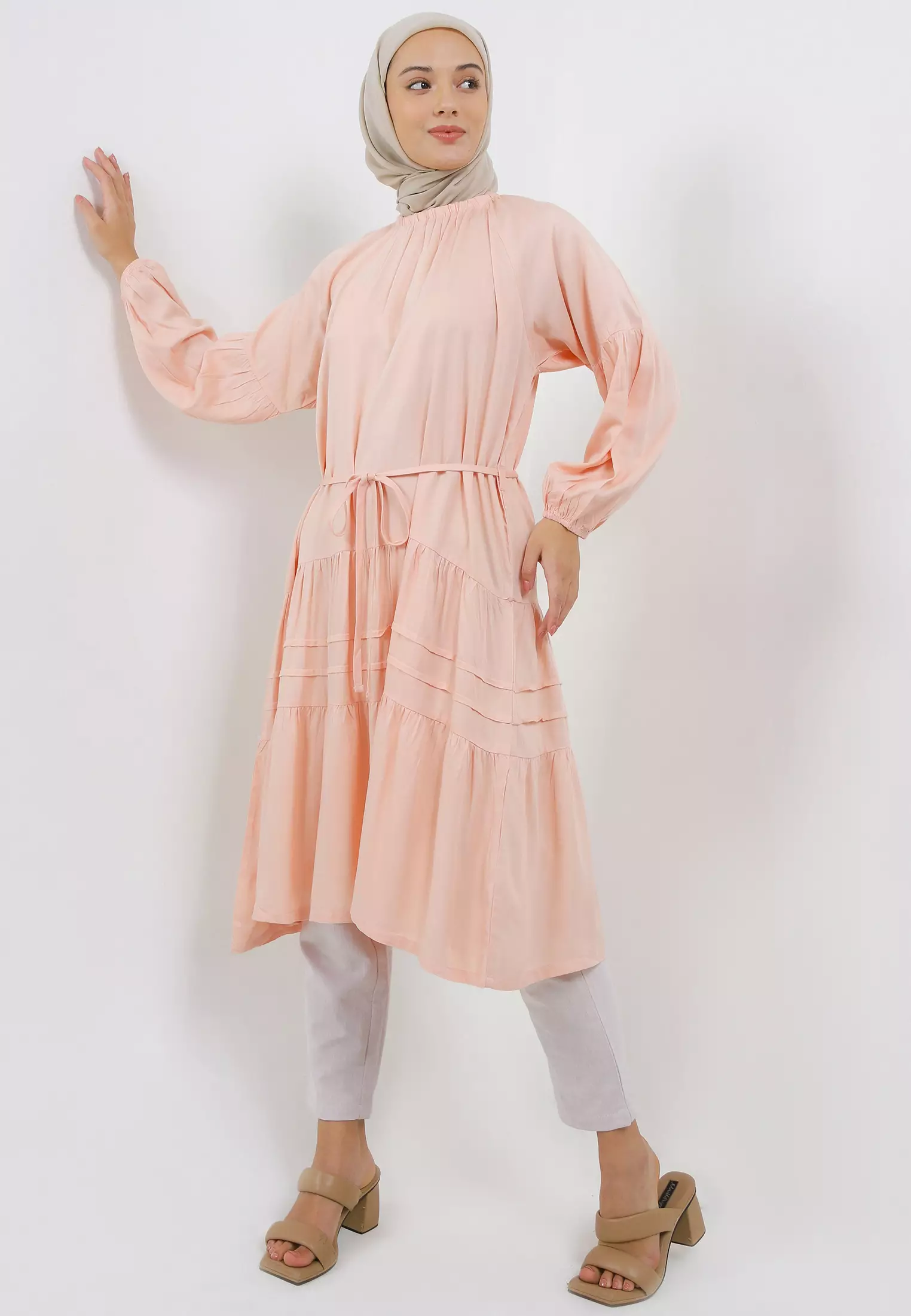 MFMW Haruka Midi Dress Salem