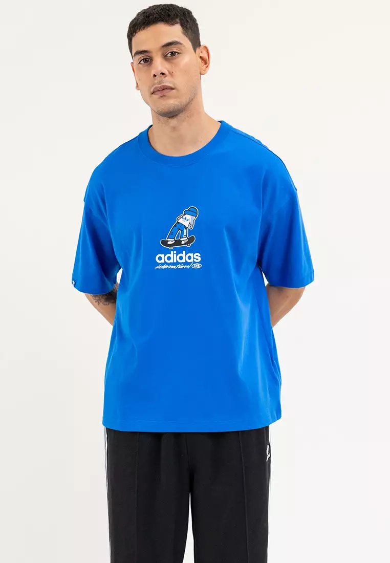Buy ADIDAS city skate short slvs tee 2025 Online | ZALORA