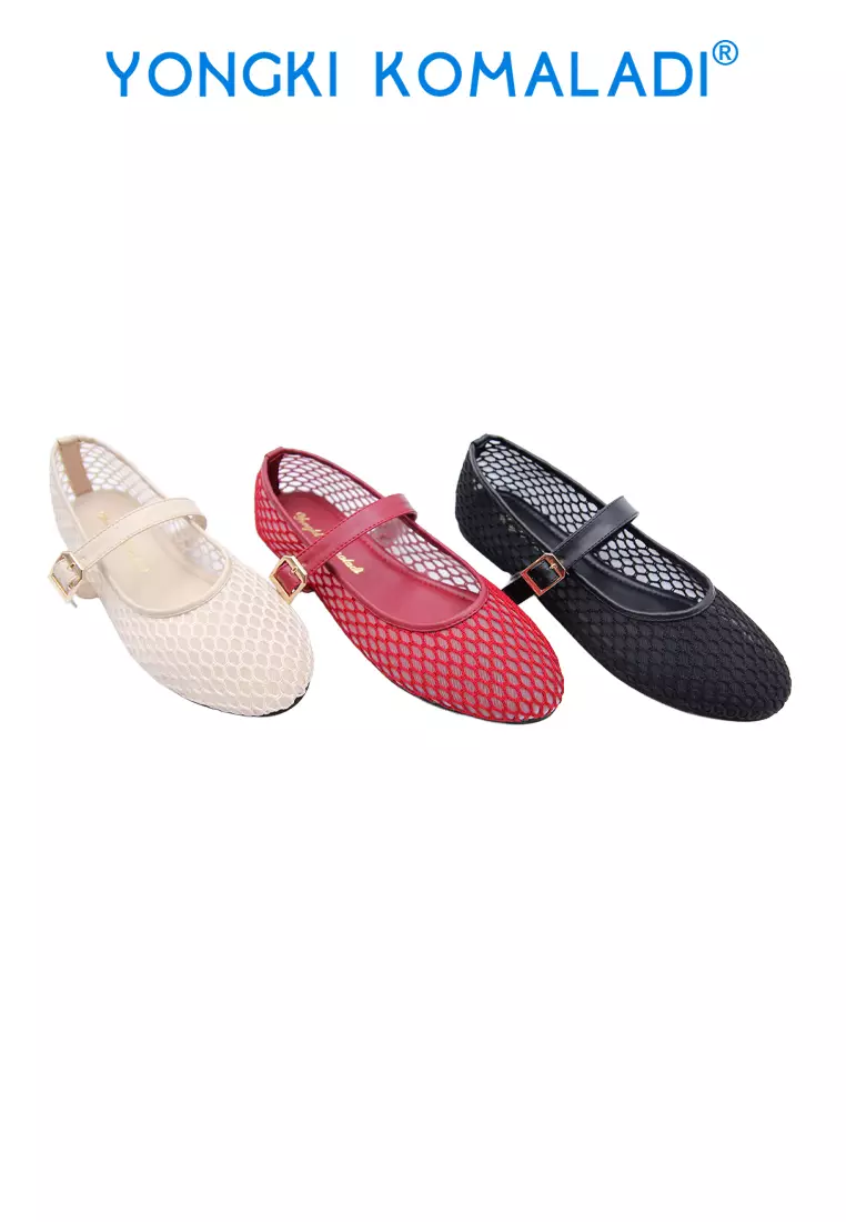 YONGKI KOMALADI ALICIA FLATSHOES OL-BY8665-25 CREAM