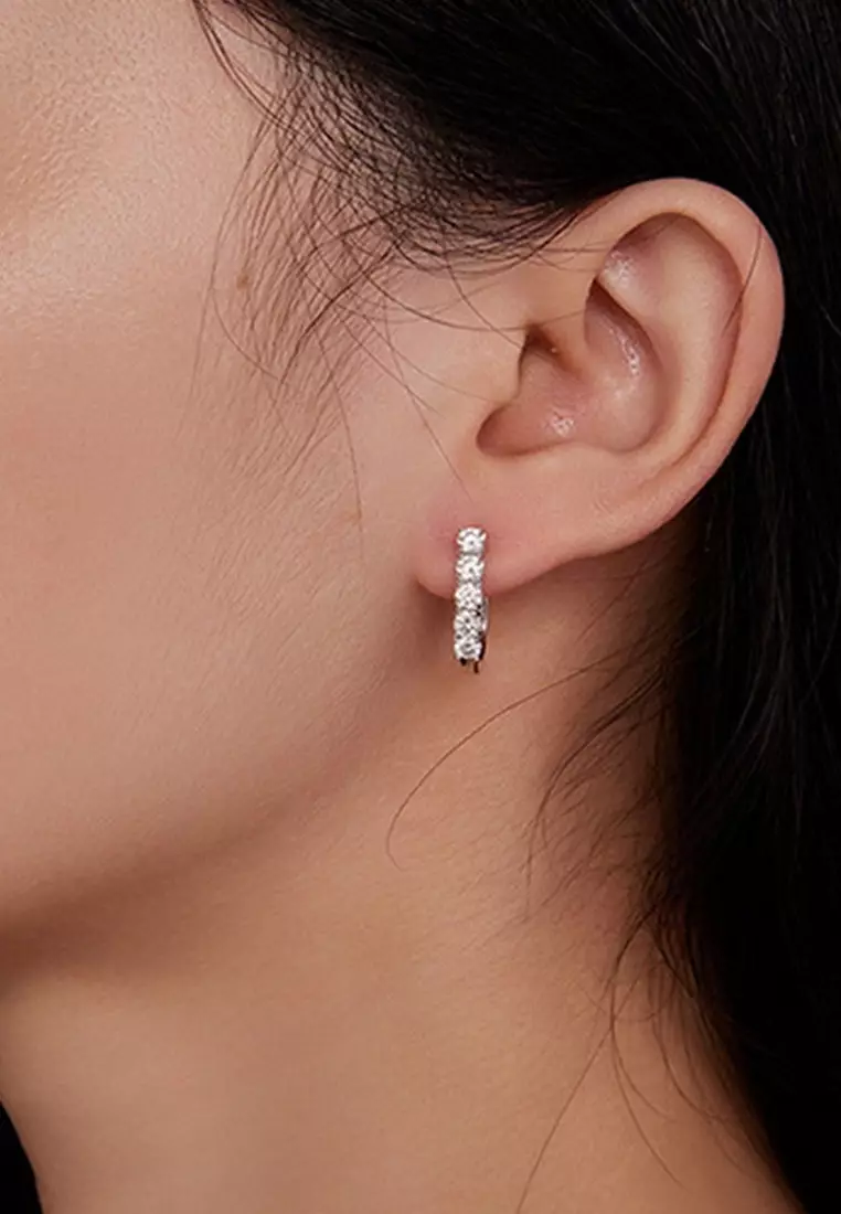 0.1 carat on sale diamond earrings
