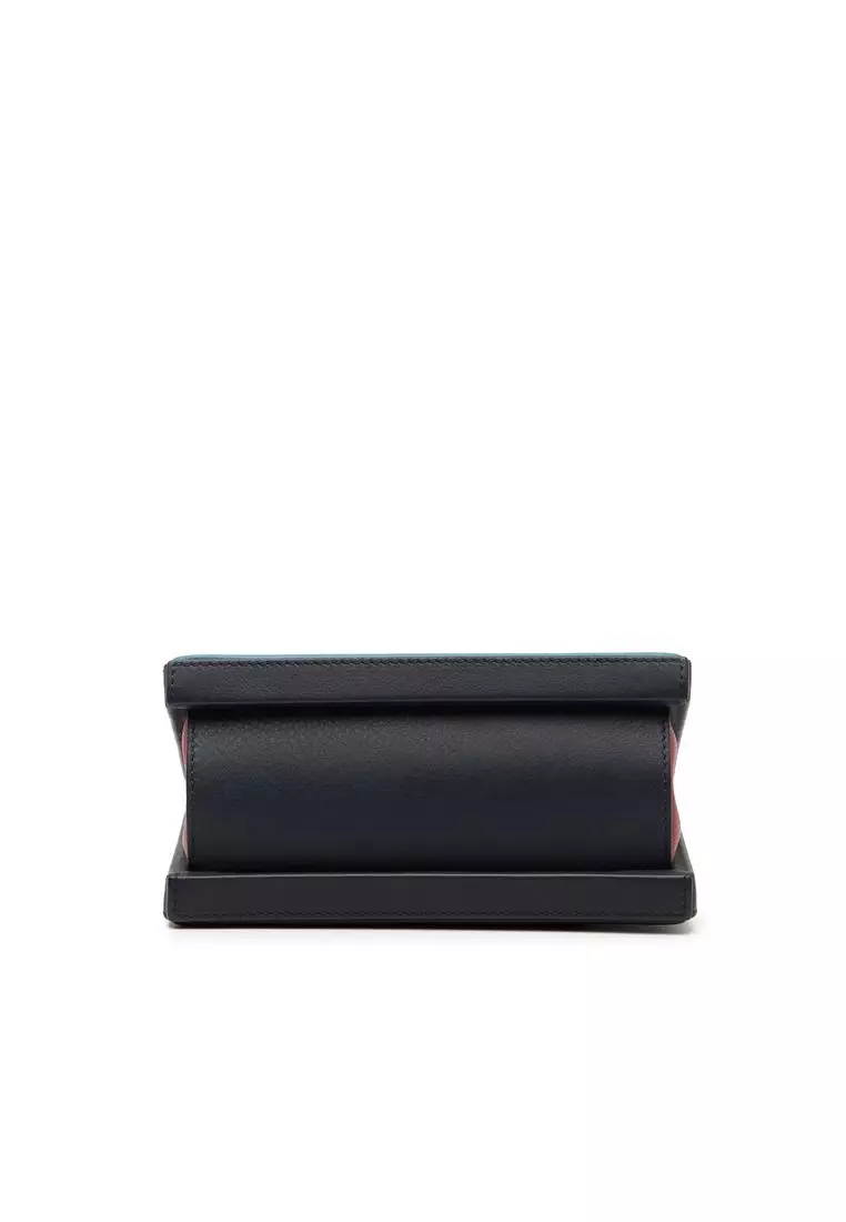 Pre-Loved Loewe Small Leather London Postal Top Handle Bag