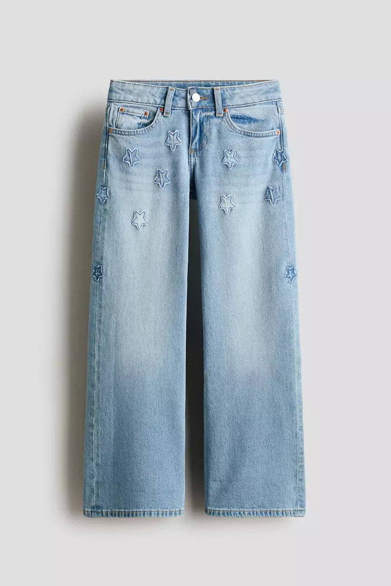 Wide Leg Low Jeans