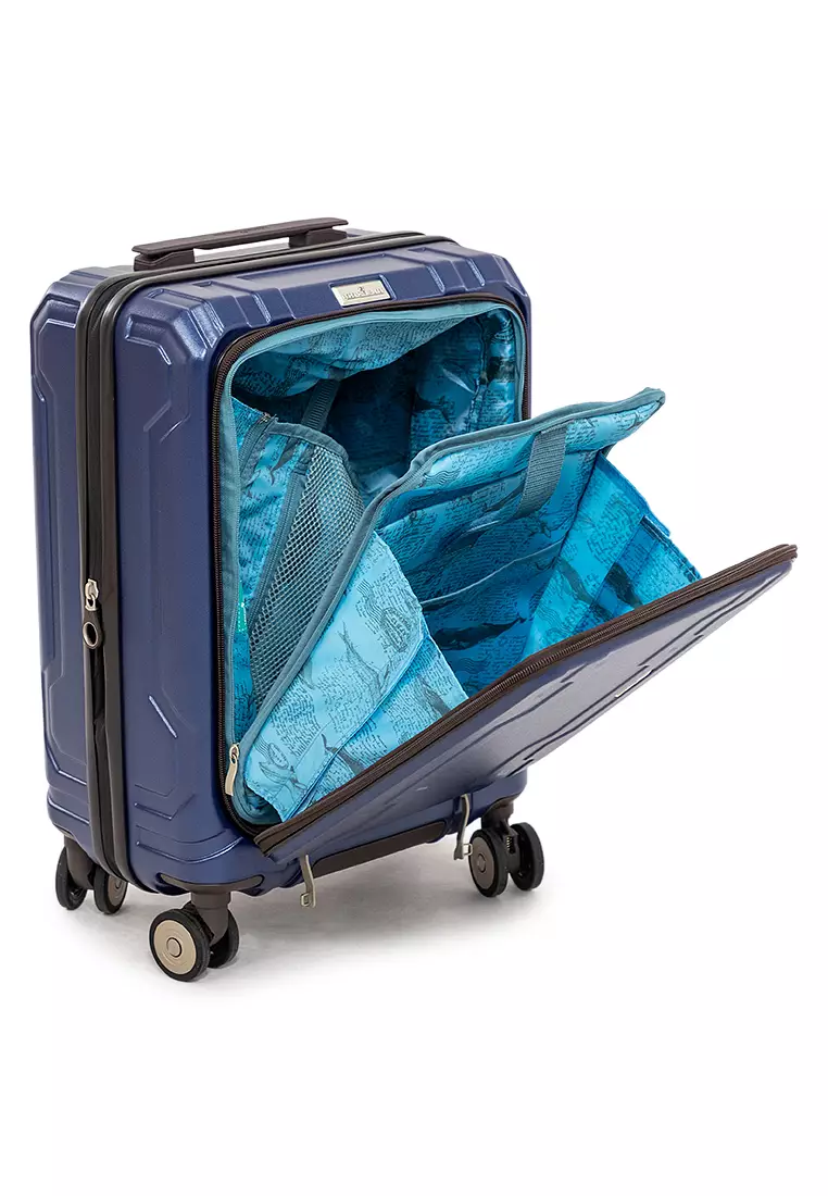 Blue Whale 5525-48 Navy (Zipper Type) - Cabin - TSA Luggage