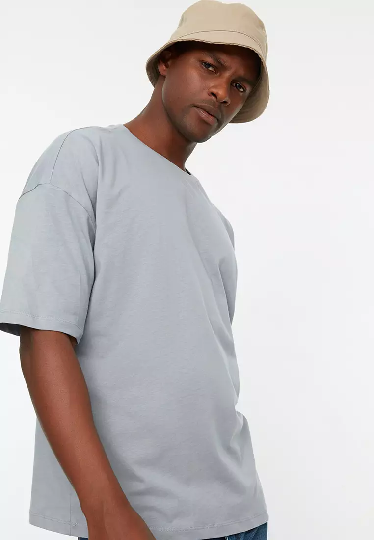 Oversize Crew Neck Printed T-Shirt