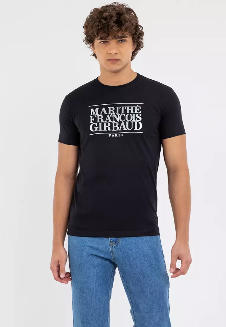 Men's OG Tape Print Tee Black