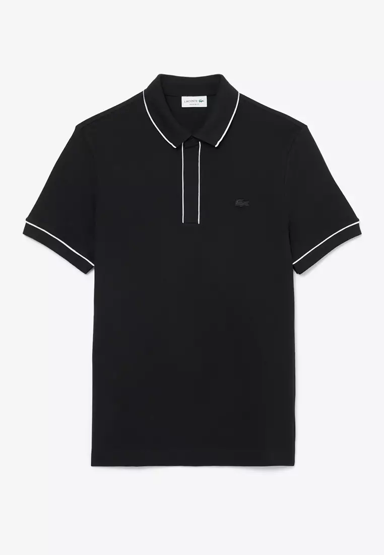 Regular Fit Paris Stretch Piqué Polo Shirt