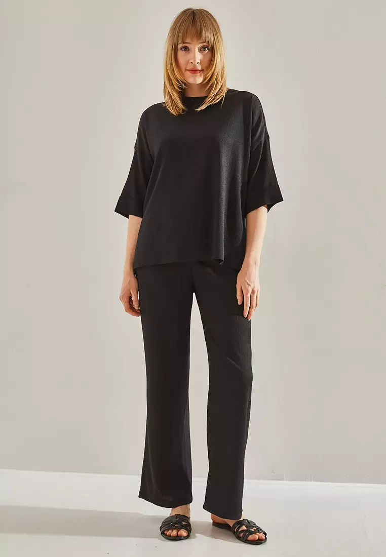 Cotton Top & Pants Set