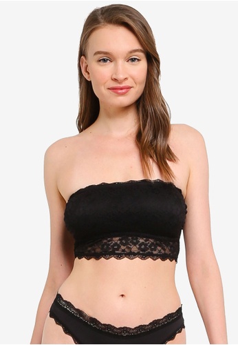 hollister white bandeau