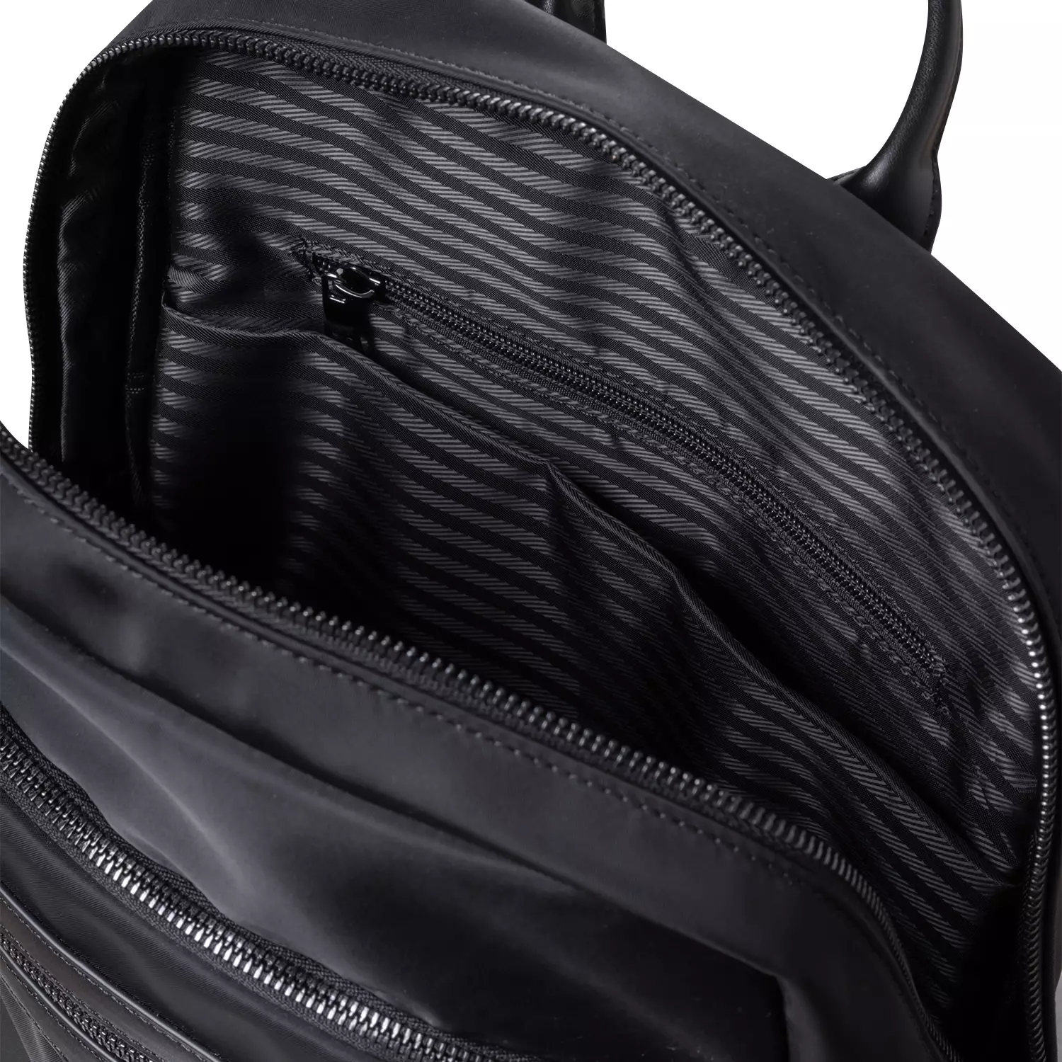 Denali - Castello Backpack - Tas Ransel Nilon Kulit EcoLeather Pria