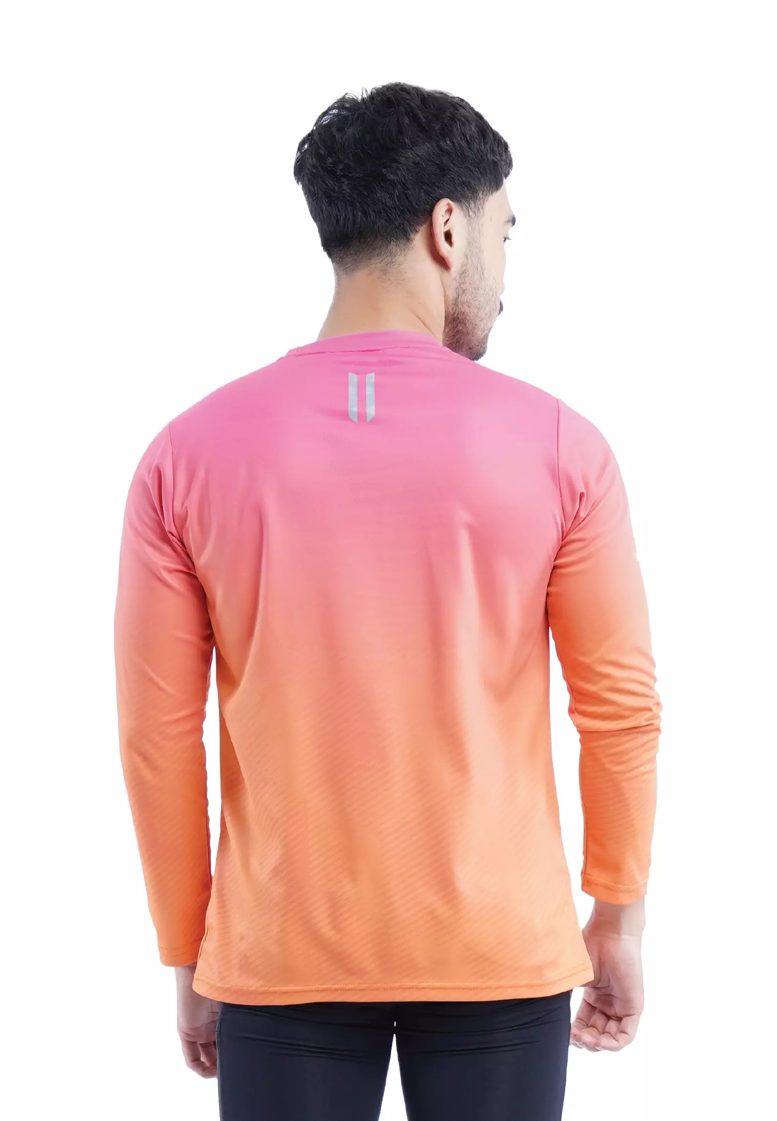 Tiento Jersey Running Anti UV Baju Olahraga Lari Pria Lengan Panjang Kaos Dryfit Long Sleeve Men Xceleration