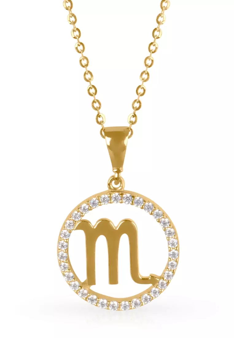 Scorpio Pendant 14k Gold