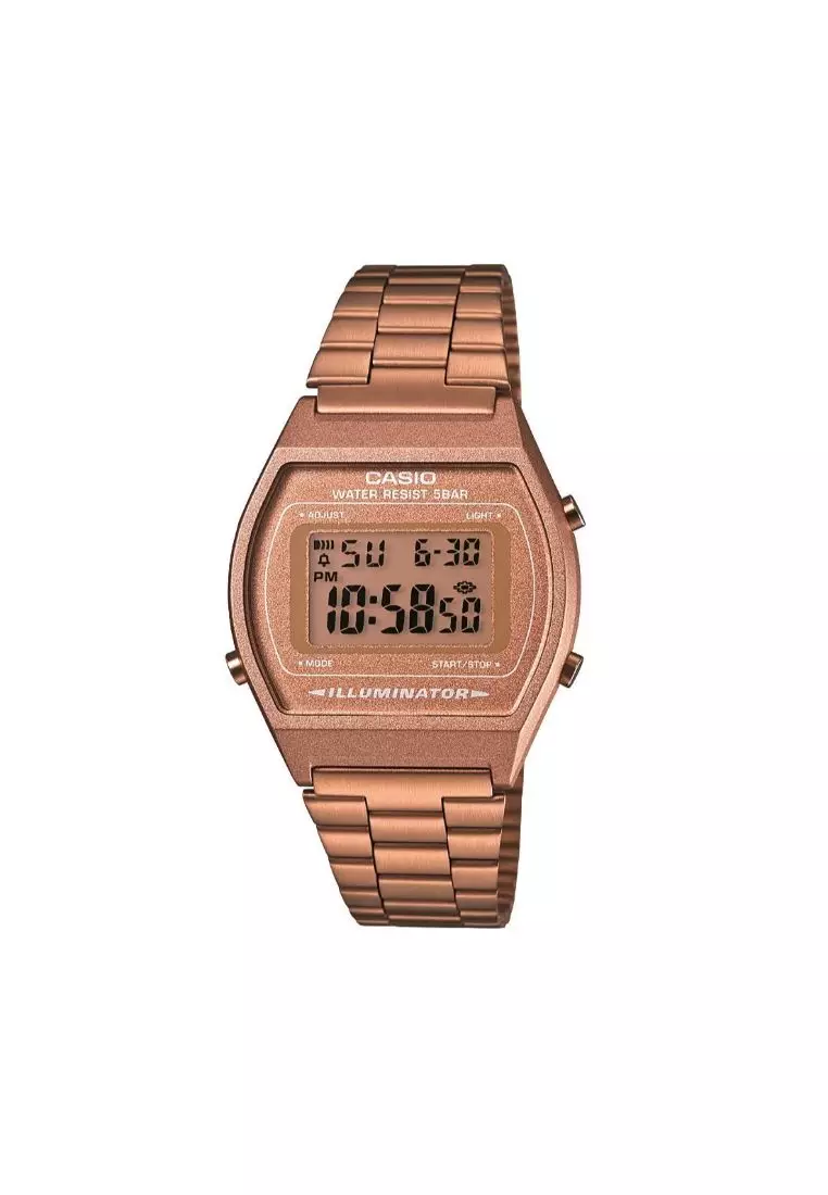 Casio classic rose gold online