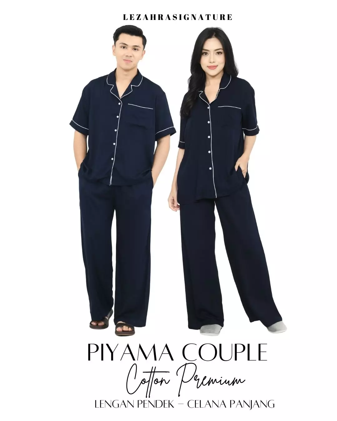 Piyama Couple NAVY Gift Box Series 