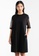 ck Calvin Klein black Soft Sheen Cotton Voile Dress 7C25AAA9E6E2B0GS_1
