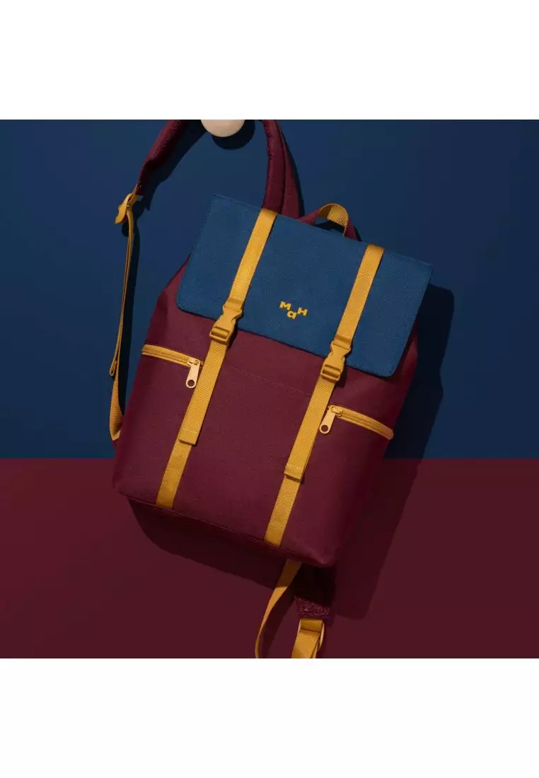 MAH Siro 11L Backpack - Wine/Blue