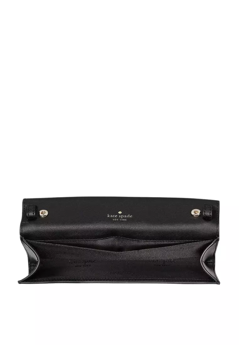 Dana Small Flap Crossbody Black 