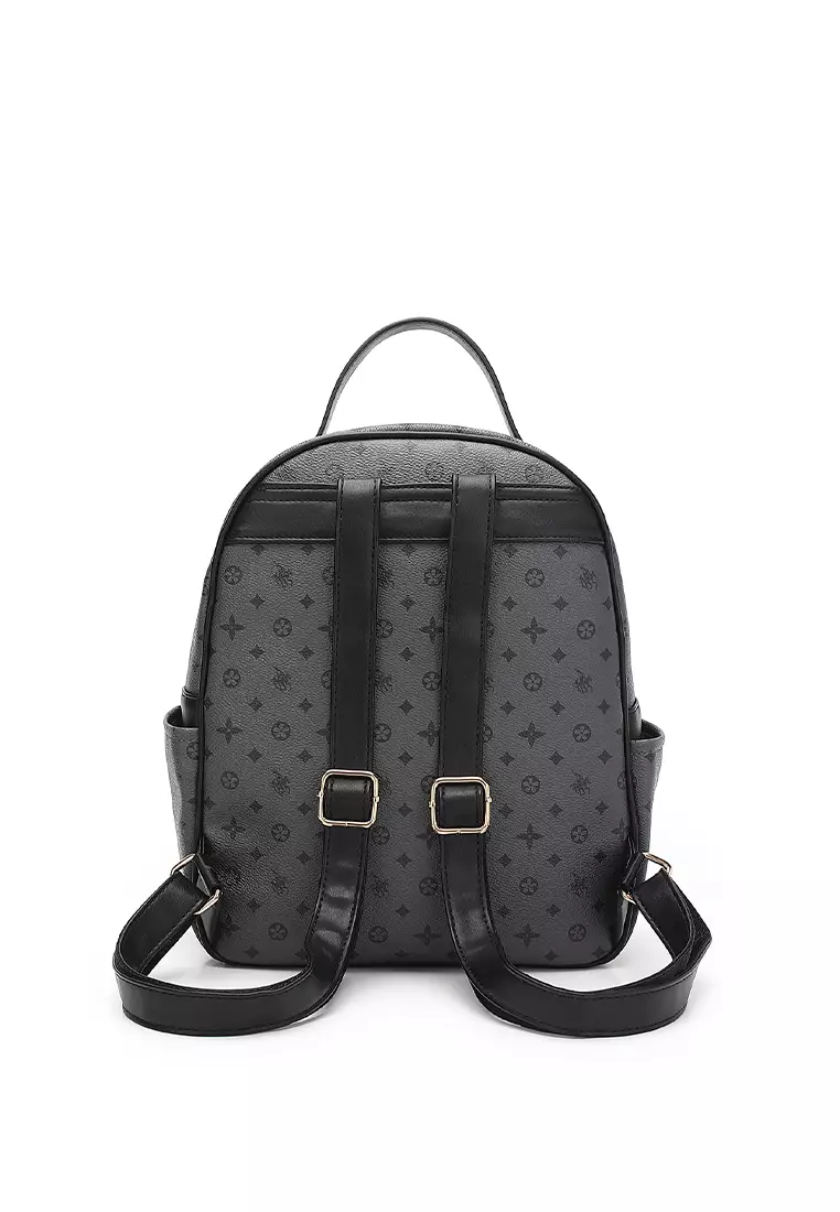 Tamra small cheap logo backpack