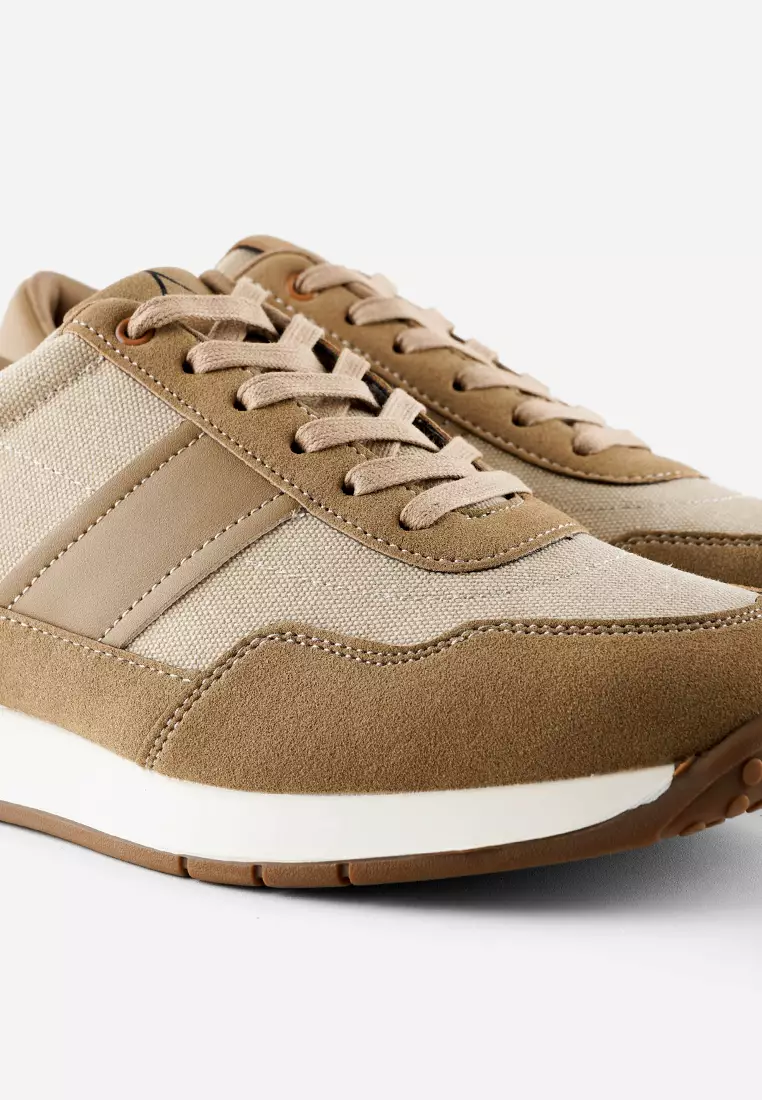 Jackson Kian 1JG Brown - Sepatu Sneakers