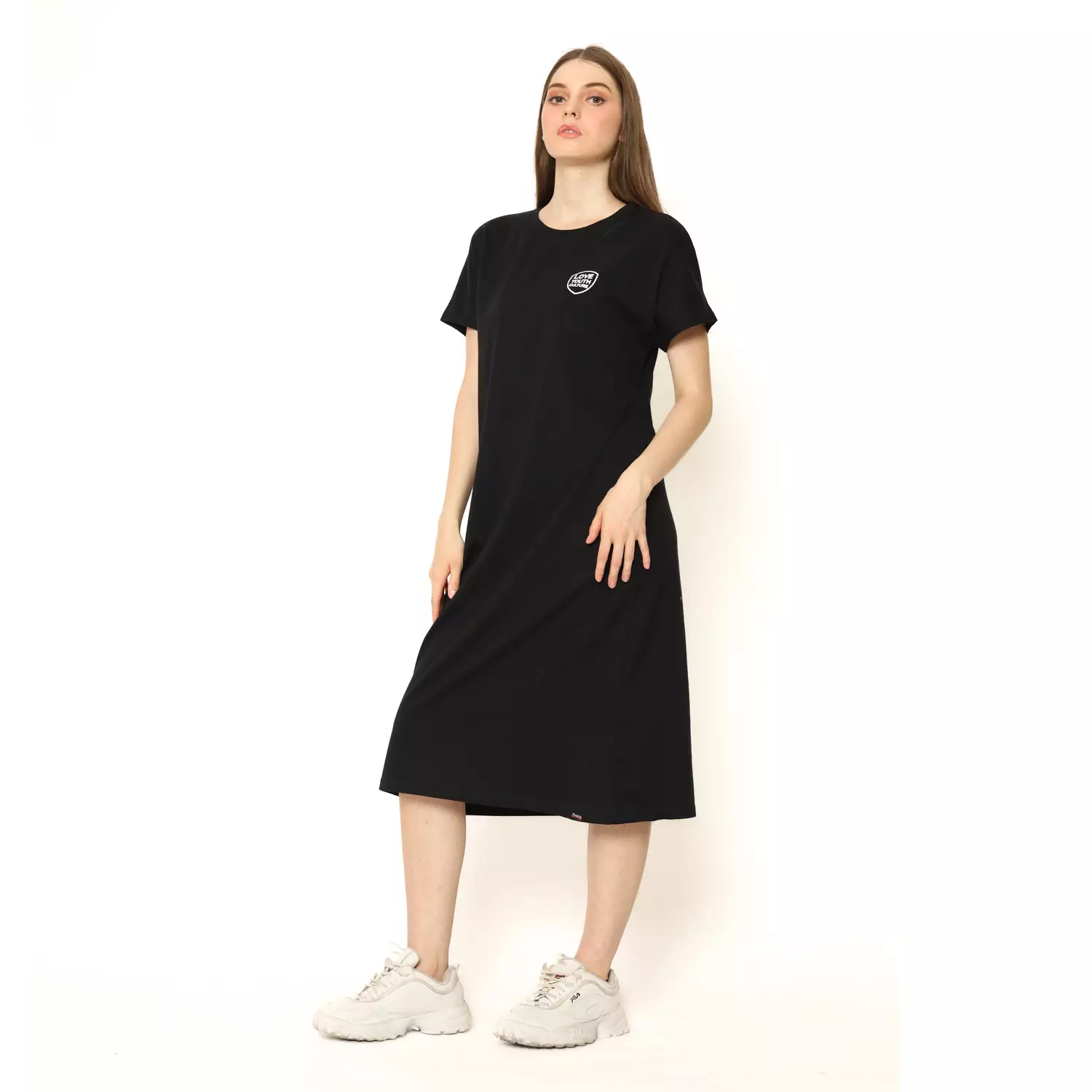 Planet Surf Clothing Dress Panjang Wanita Frida Maxy Dress Planet Surf