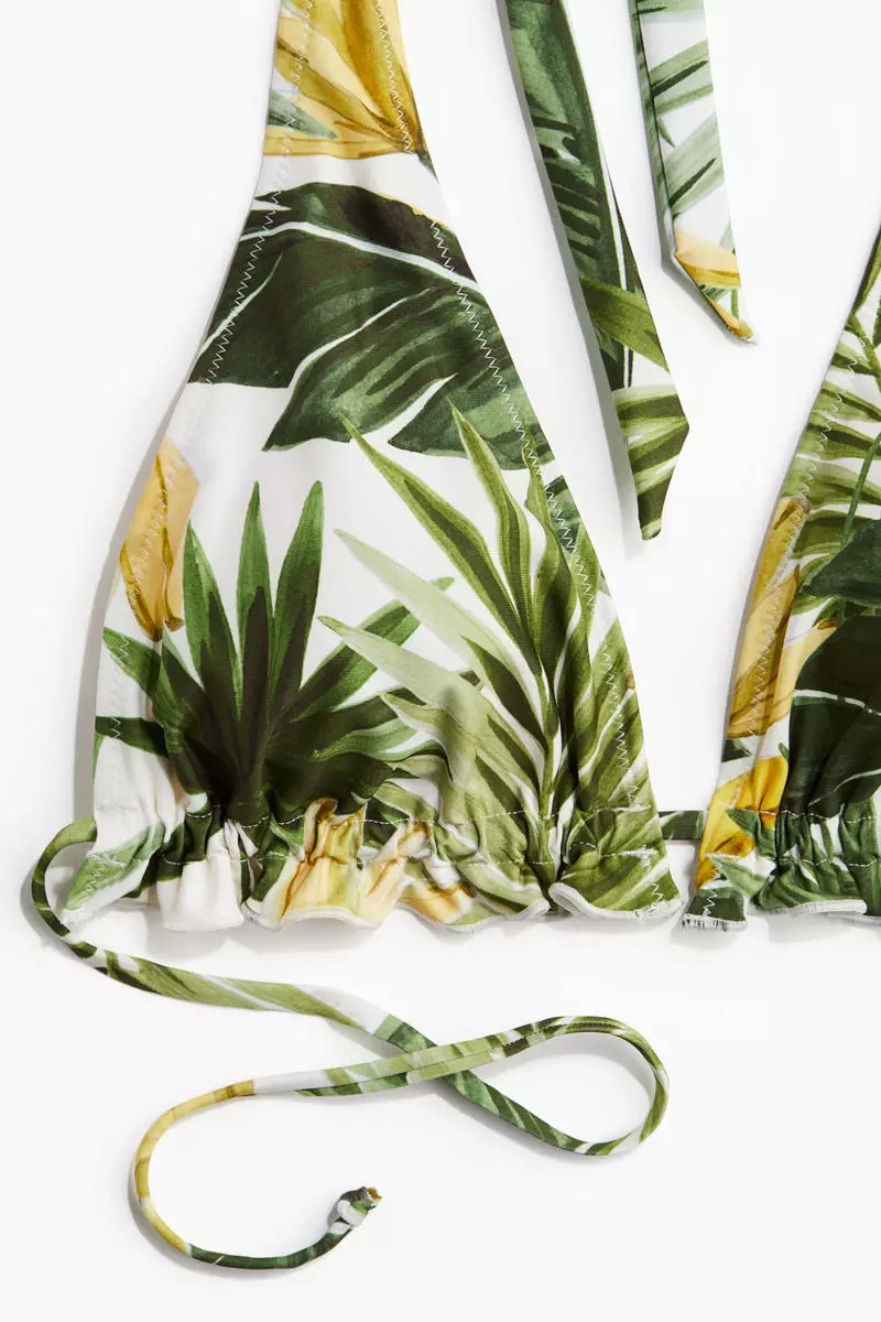 Padded triangle bikini top