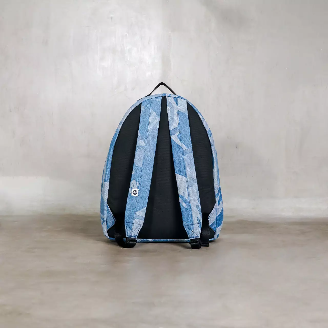 Tas AAPE HEAD CAMO DENIM BLUE BACKPACK 100% ORIGINAL
