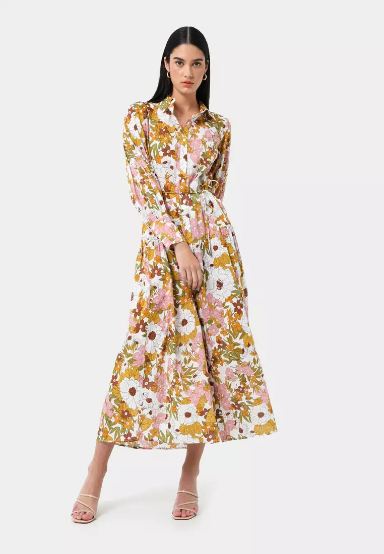 Blythe Printed Cotton Dress