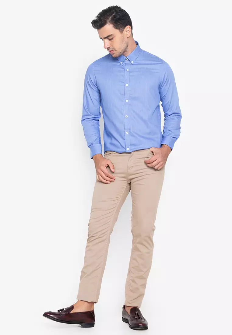 Buy Wharton Long Sleeves Printed Casual Shirt 2024 Online