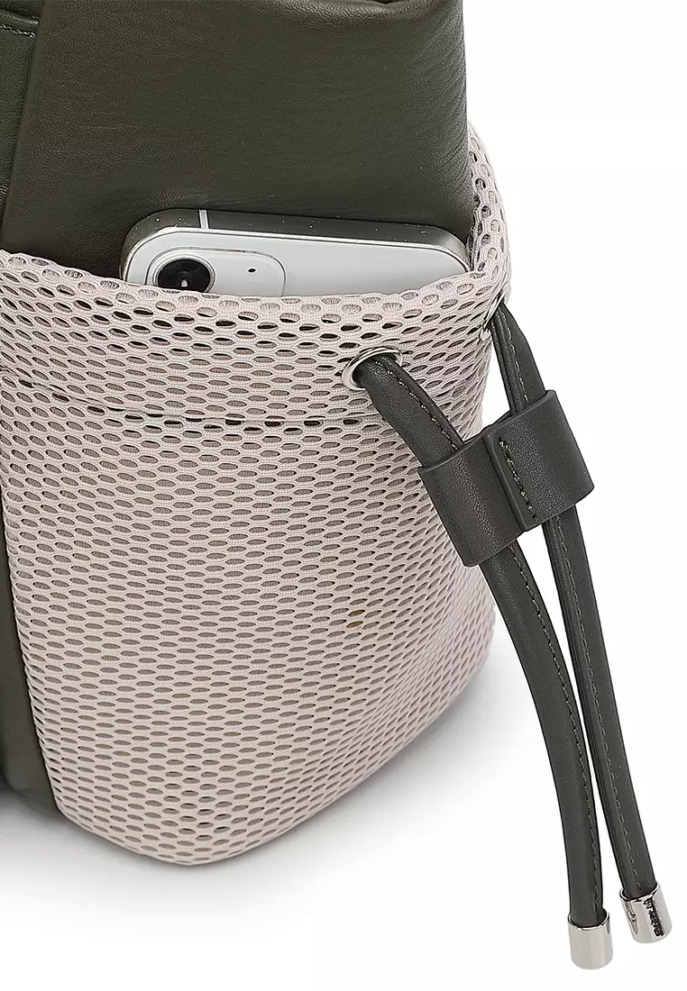 Women's Top Handle Bag / Sling Bag / Crossbody Bag (Tas Selempang / Tas Tangan) - Hjau