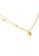 Mistgold gold Elina Heart Necklace in 916 Gold 997EEAC8FA1996GS_3