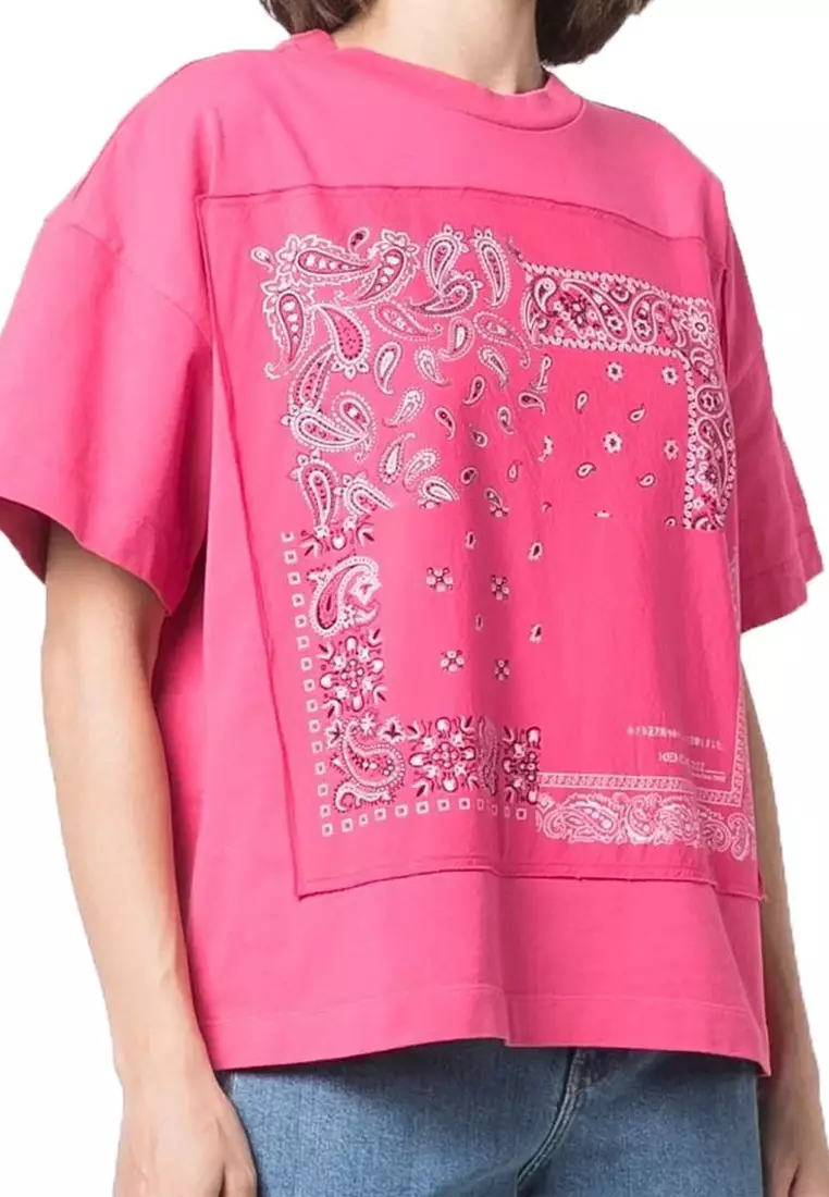 Buy KENZO Bandana T-Shirt in Pink 2026 Online | ZALORA