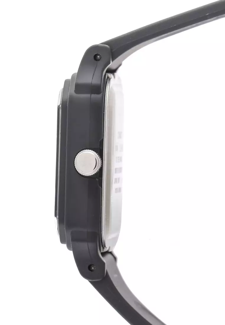 Casio Jam Tangan Wanita - Black Blue - Silicon - LQ-142E-2ADF