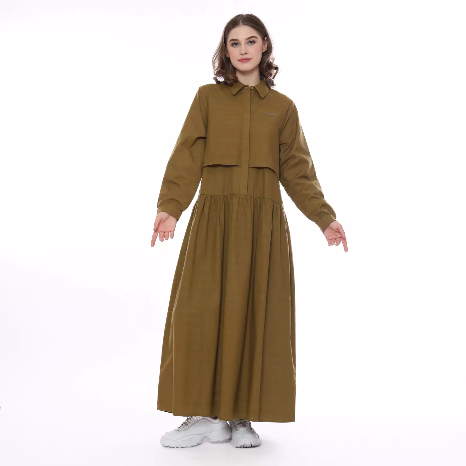 Planet Surf Clothing Dress Panjang Wanita Jasmine Maxy Dress 231C Planet Surf