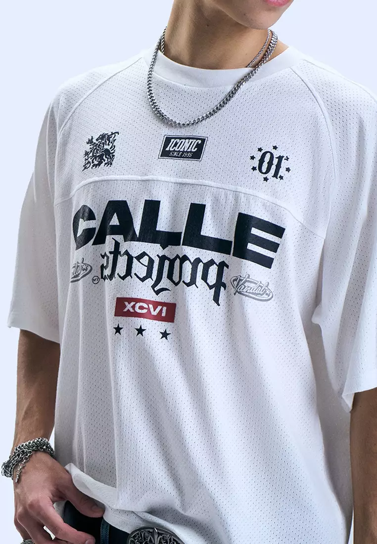 Mesh Sport Oversized T-Shirt