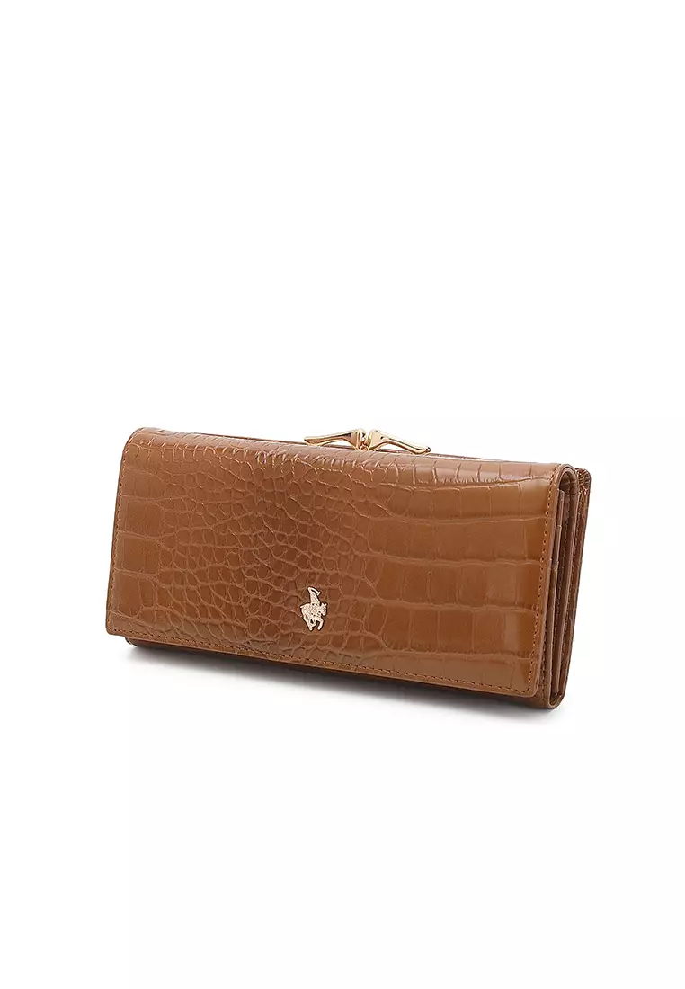 Women's Long Purse / Wallet (長錢包) - 棕色