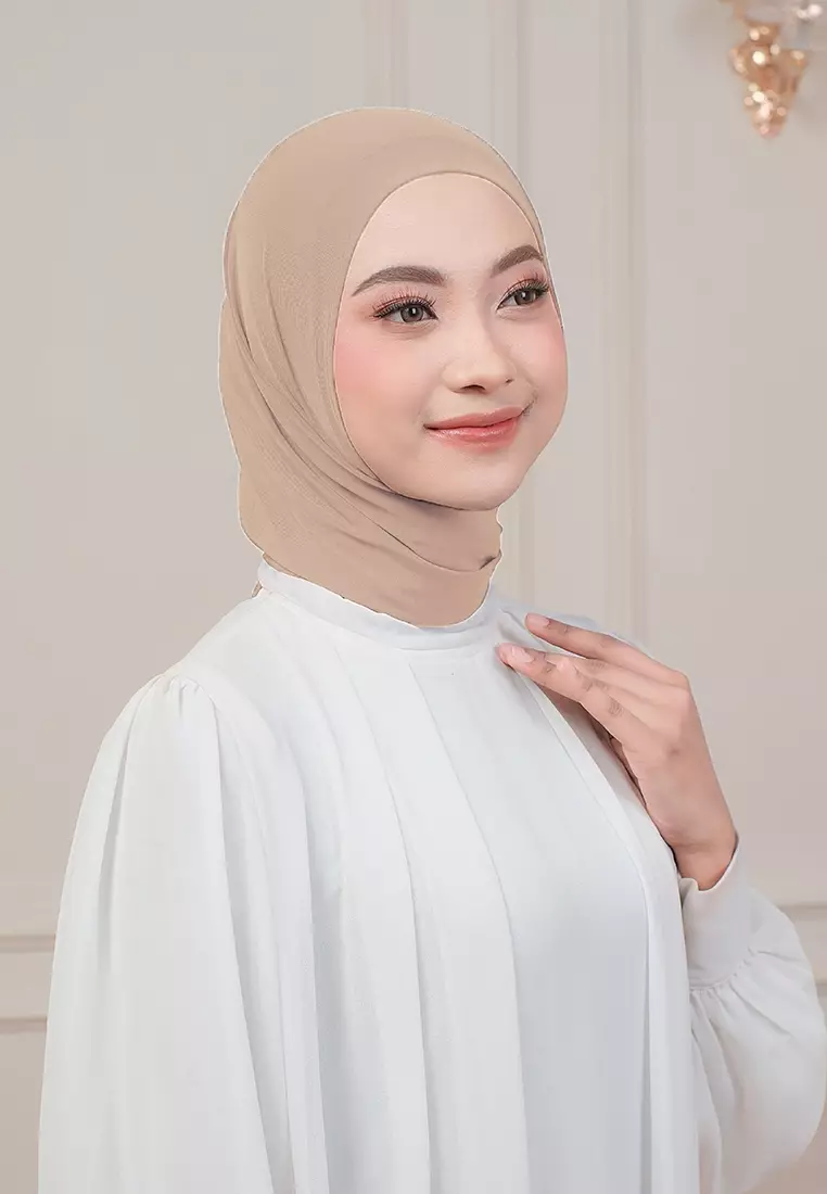 HIJAB INSTAN QIARA - CARAMEL