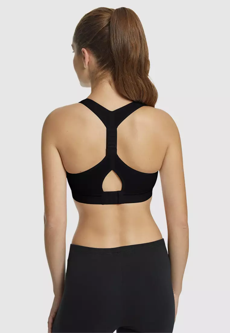 Impact Free Cotton Blend Racerback Teen Sports Bra