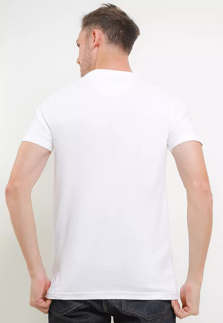 Ryusei Tshirt Takatoshi Stripe White