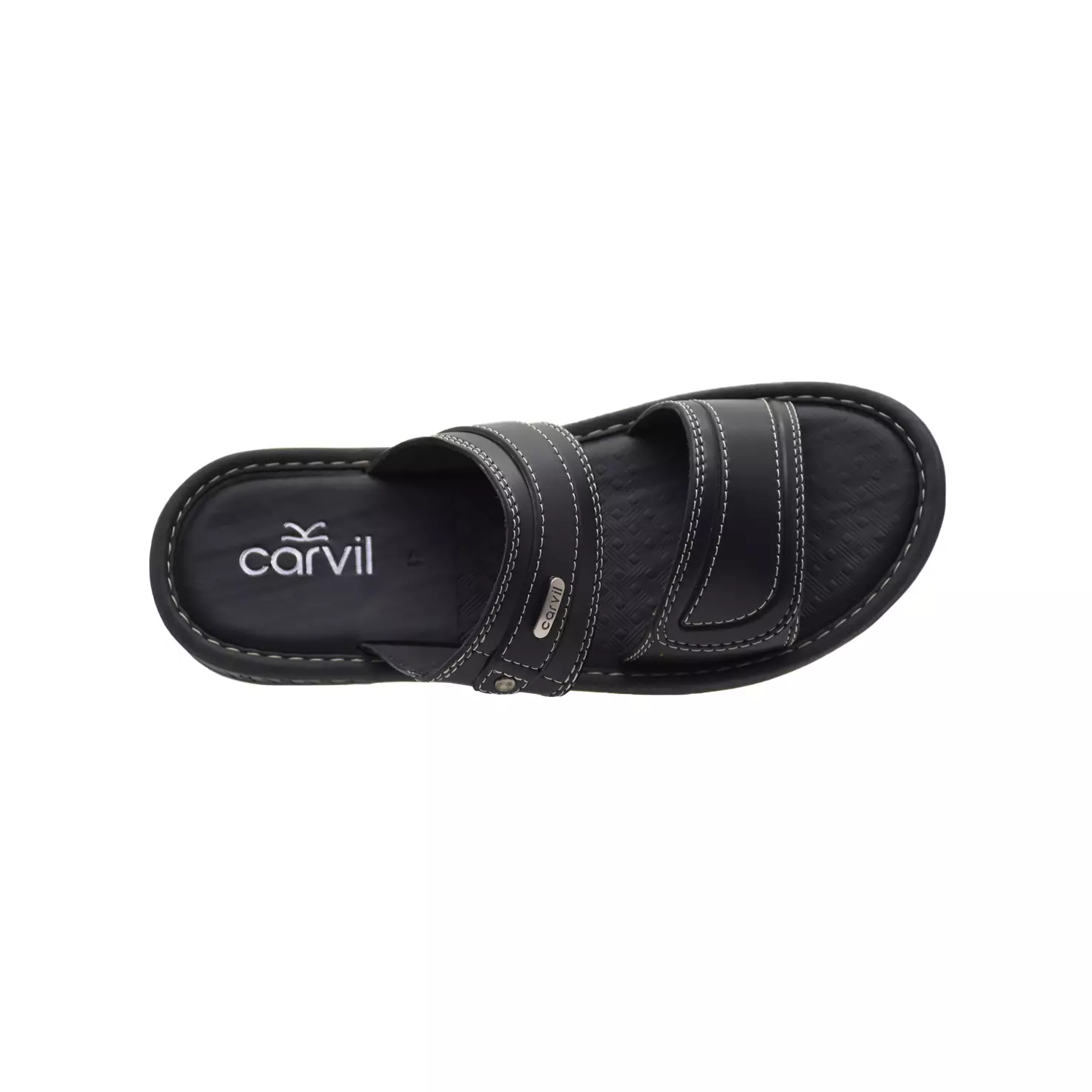 Carvil Sandal Pria Santoz 02-M Black