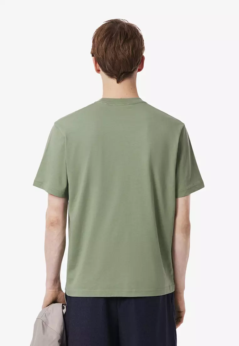 Cotton T-shirt with Breast Pocket